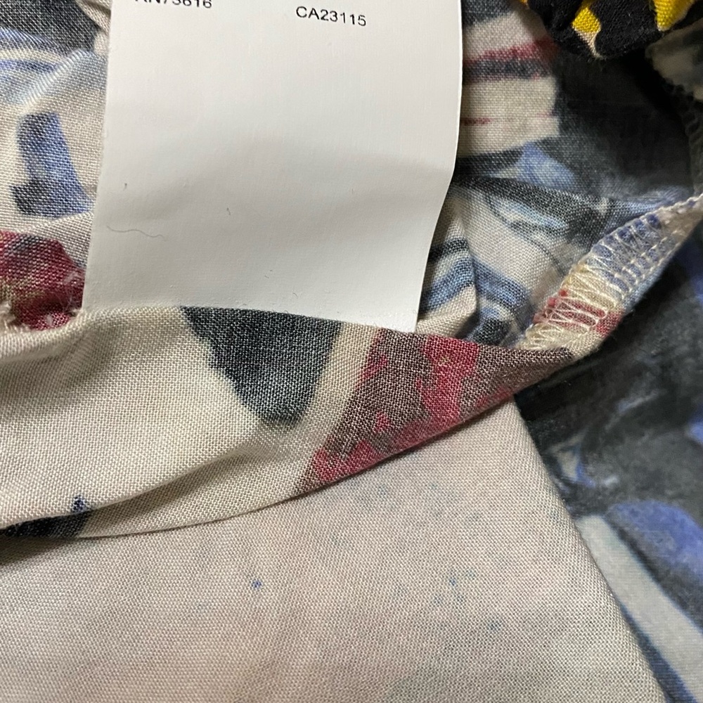 Hugo Boss Espino Race Car Print Camp Graphic Shirt Collar Button Down Oversized - Picture 8 of 10
